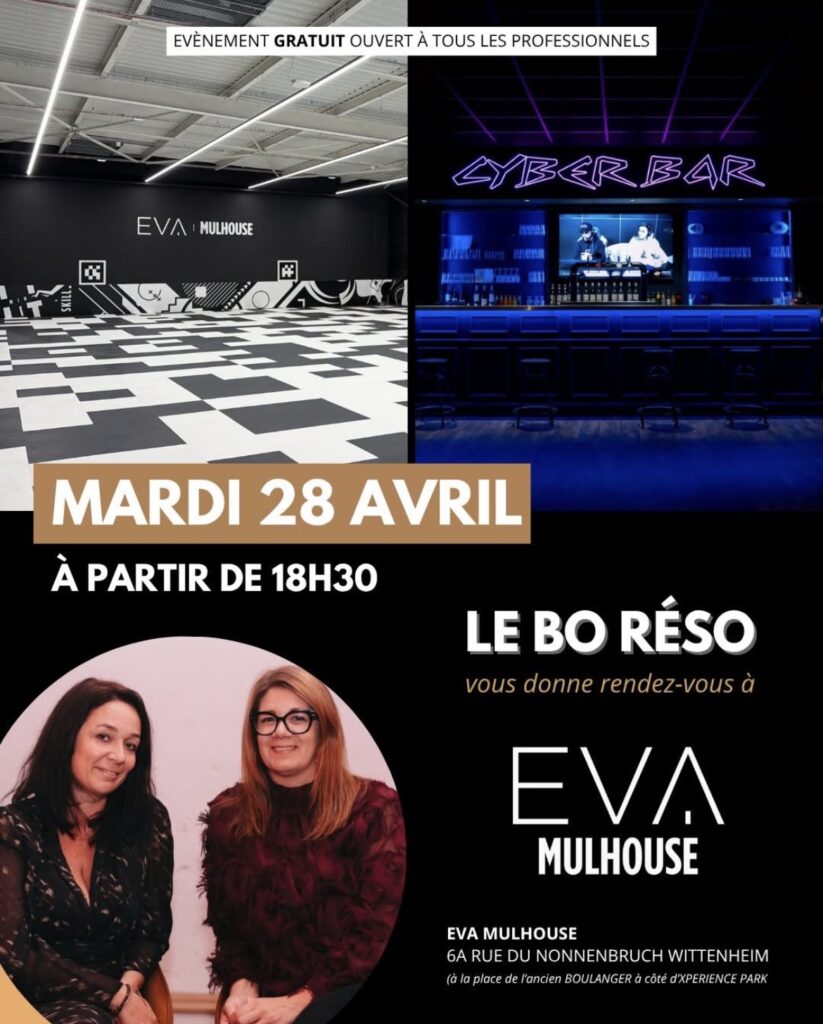 Networking & Afterwork à Mulhouse : Soirée Entreprise chez EVA
